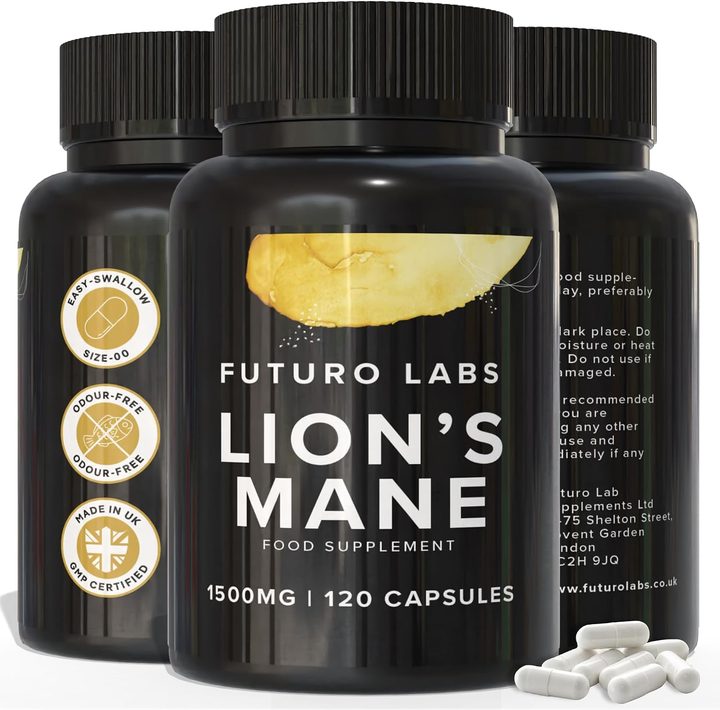 Futuro Labs Lion's Mane, 120 capsule bottle